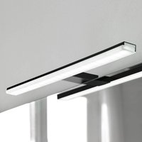 Ebir LED mirror light Pandora, matt black, 30.8 cm
