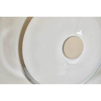 LOOM DESIGN LED-vägglampa Solene, vit, glas, Ø 20 cm