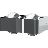 Top Light Applique murale Focus 150, 4xLinse transparent, 2xG9, chrome