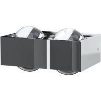 Top Light Vägglampa Focus 150, 4x klarglas, 2xG9, krom