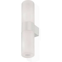 kdln Applique murale Pastilla, blanc, hauteur 36 cm, verre