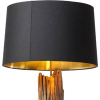 KARE Nature Straight floor lamp Unique made of wood