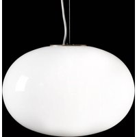 Oluce Alba - Pendellampa i opalglas, en lampa