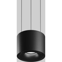 Egger Licht Egger Suspension LED Clippo noir/noir Ø 10 cm DALI DTW