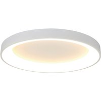 Mantra Iluminación LED-taklampa Niseko II, CCT, fjärrkontroll, Ø 78 cm, vit