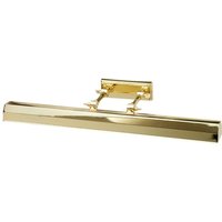 Elstead Tavelbelysning Chawton, polerad mässing, 65,2 cm