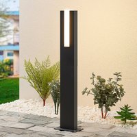 Lucande LED path light Virgalia, 65 cm, IP65, anthracite