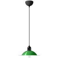 Stilnovo Lampiatta LED-hängande lampa, Ø 28cm, grön