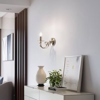 Lucea Applique murale Castro, laiton antique, à 1 lampe