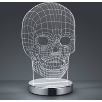 Reality Leuchten Adjustable luminous colour - Skull LED table lamp