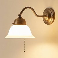 Berliner Messinglampen Vägglampa Boris av mässing