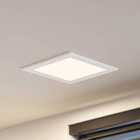 Lámpara empotrable Prios LED Helina, blanca