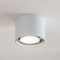 Arcchio downlight Mabel, Ø 12 cm, white, metal, GU10