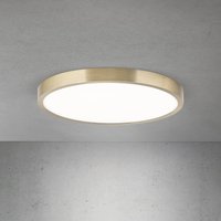 ORION LED-taklampa Disc, antik mässingsfärg, Ø 28 cm, CCT