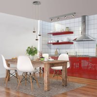 Top Light Suspension Puk Drop Trio, chrome, à 3 lampes, G9