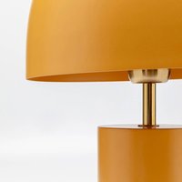KARE Bordslampa Loungy, orange, stål, höjd 38 cm