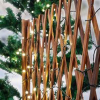 Lindby LED-ljuskedja Kaloyan, 200 lampor, stickpropp, 2,3 m