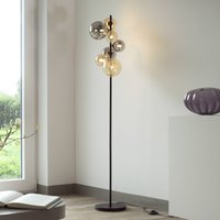 Paul Neuhaus golvlampa Popsicle, glas, 155 cm hög, G9
