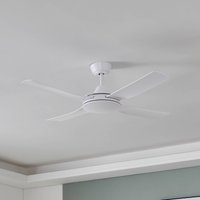 EGLO Ventilateur de plafond Bondi 1, blanc mat, télécommande