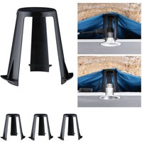 Paulmann Entretoise pour luminaires encastrables, 6,2 - 9 cm, 3 pièces