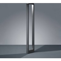 Trio Lighting LED-väglampa RENO, antracit, höjd 100 cm, metall, IP54