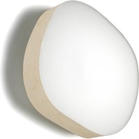 LZF Guijarro Large LED-Wandleuchte, elfenbein