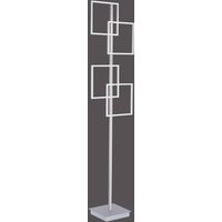 Paul Neuhaus LED floor lamp Inigo, grey, metal, CCT, dimmable