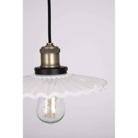 Globen Lighting COBBLER pendant light, white, Ø 25 cm