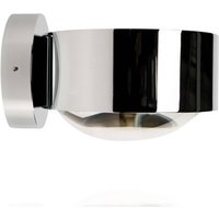 LED-Wandleuchte Puk Maxx Wall, chrom