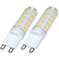Trio Lighting Bi-pin LED bulb G9 3W, 3,000 K, externally dimmable, set of 2