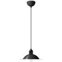 Suspension LED Stilnovo Lampiatta, Ø 28 cm, noir