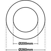 The Light Group SLC Shift Rehab anneau d’extension 20-26 cm