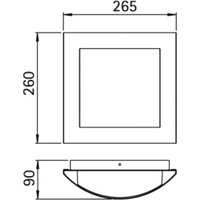 Albert Leuchten Applique / Plafonnier d'extérieur 439