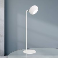 ORION Kerby LED table lamp, white, height 40 cm, steel/aluminium, CCT