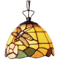 Artistar Suspension décorative de style Tiffany LIBELLE