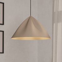 EGLO Podere pendant light, sand colour
