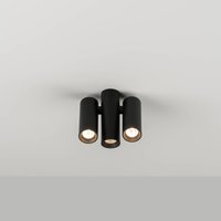 Milan Iluminación Milan Haul LED ceiling light three-bulb, black