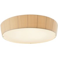 Bover LED-taklampa Plafonet, Ø 95 cm, krämfärgad