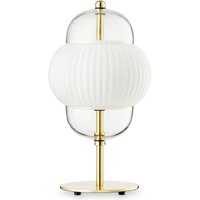 DESIGN BY US Shahin table lamp, 3-bulb, dimmable, glass, height 43 cm