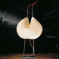Ingo Maurer LED-bordslampa Poul Poul, beige, höjd 70 cm