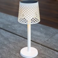 Newgarden Greta LED solar light, white