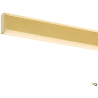 SLV One Linjär LED-pendellampa, 104 cm, mässing