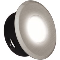 Heitronic Spot encastré haute tension DL7001, fer brossé