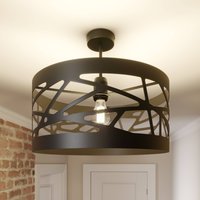 SIGMA Taklampa Modul Frez Mönsterskärm Ø39cm svart