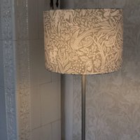 PR Home Amy floor lamp, Eldertree green/grey, height 150 cm, E27
