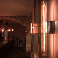 Segula Xtra Line vägglampa S14d guld