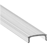 The Light Group Cache profilé SLC A1/A2/A3/A4/A5, 2 m, transparent, plat