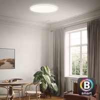 Briloner LED-taklampa Slim S dimbar CCT vit Ø 45 cm