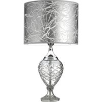 Cremasco Belle Epoque - ädel bordslampa med glasfot