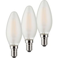 Müller-Licht LED candle E14 4 W 2,700 K 3-pack 470 lm matt